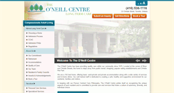 Desktop Screenshot of oneillcentre.ca